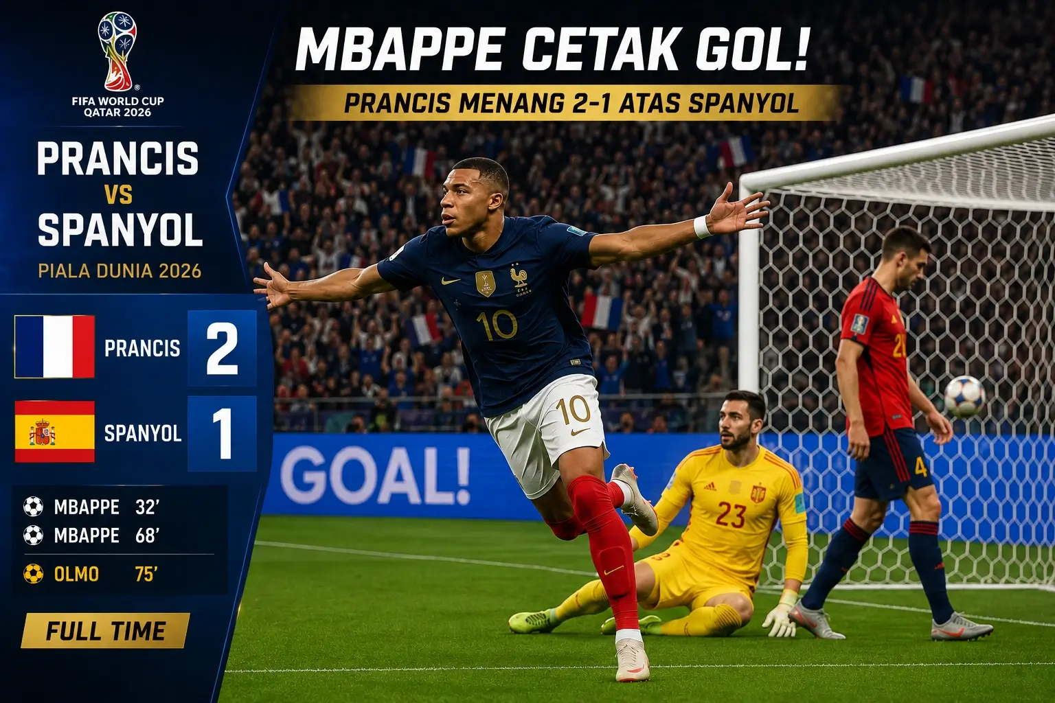 Prediksi Prancis vs Spanyol 2026, Siapa yang Layak ke Final?