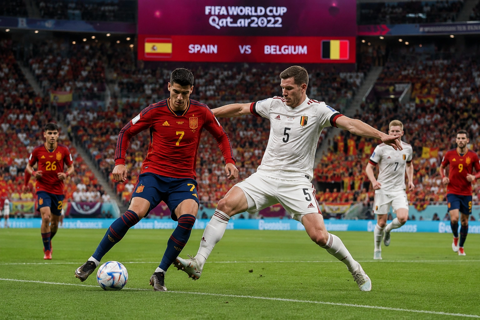 Prediksi Spanyol vs Belgia 2026 + Lineup dan Head to Head