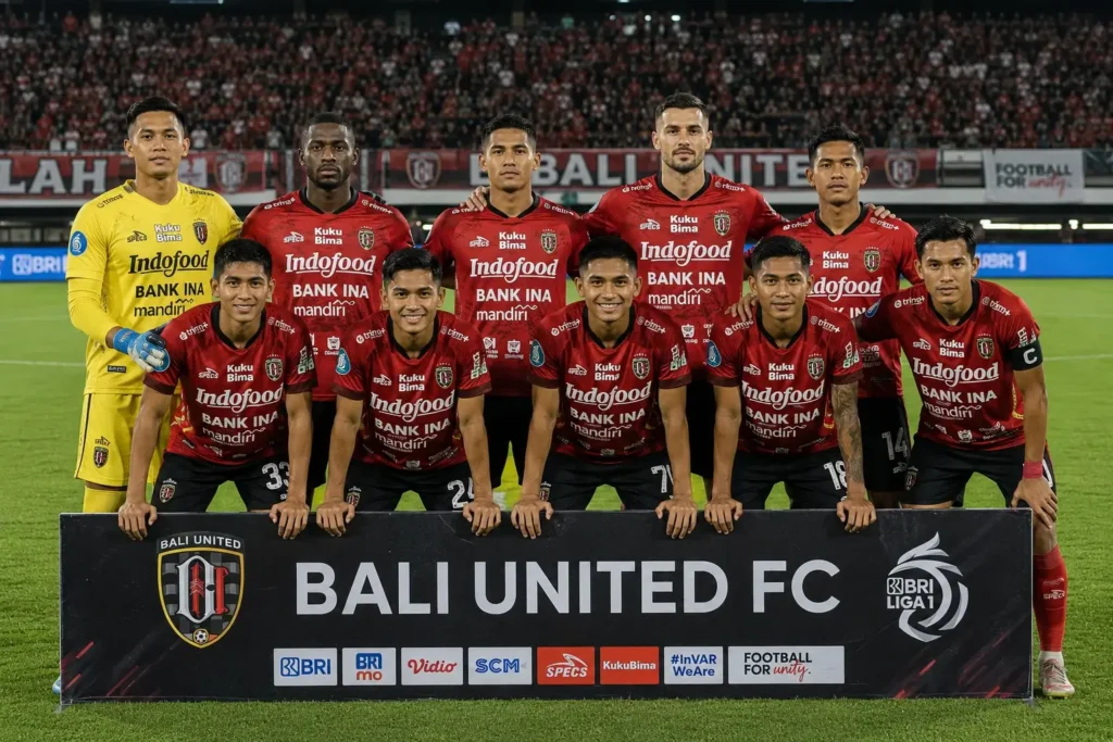 Daftar Nama Pemain Bali United Terbaru dan Nomor Punggung