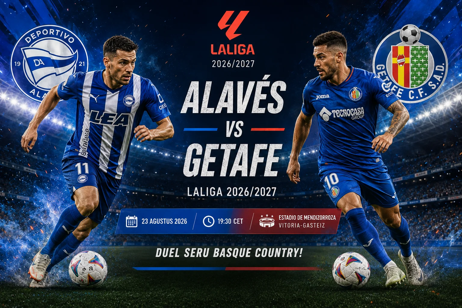 Prediksi Skor Alavés vs Getafe di Laga Pembuka La Liga 2026/2027